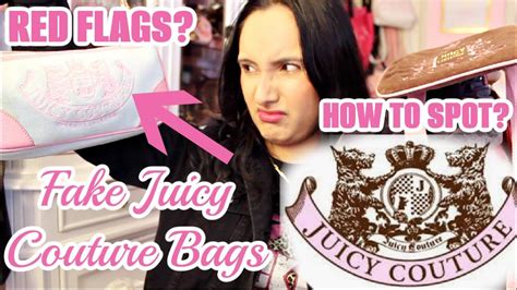 how to spot a fake juicy couture bag|how to spot a juicy bag.